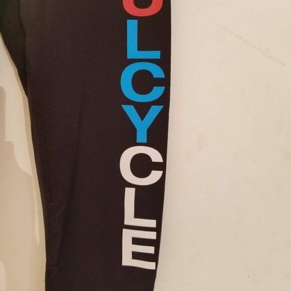 Lululemon X SoulCycle Spell Out Logo High Rise Long Leggings Tights Pants Size 4 - Picture 6 of 12